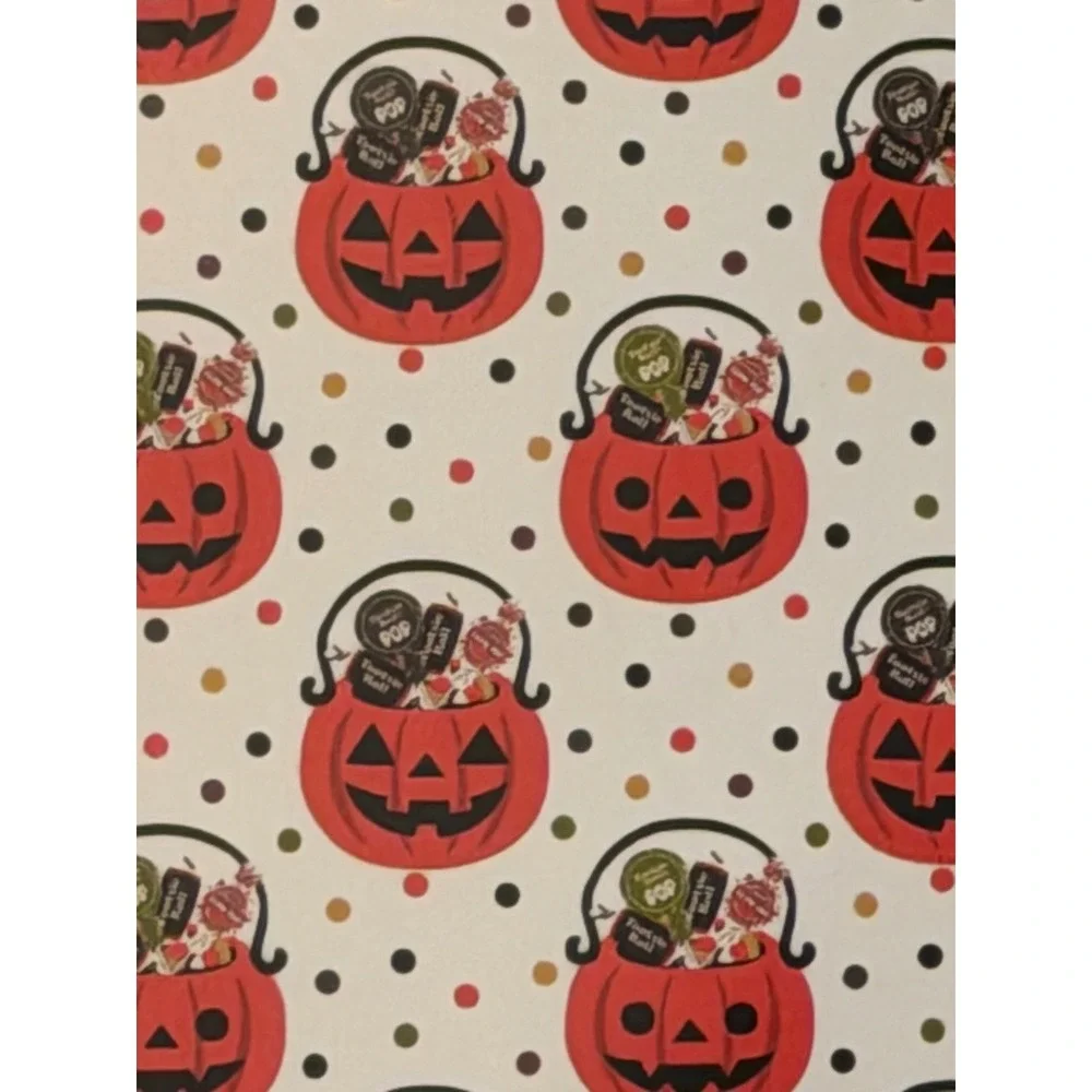 Tootsie Roll Halloween Oversized Plush Throw Blanket Pumpkin Candy 60x70